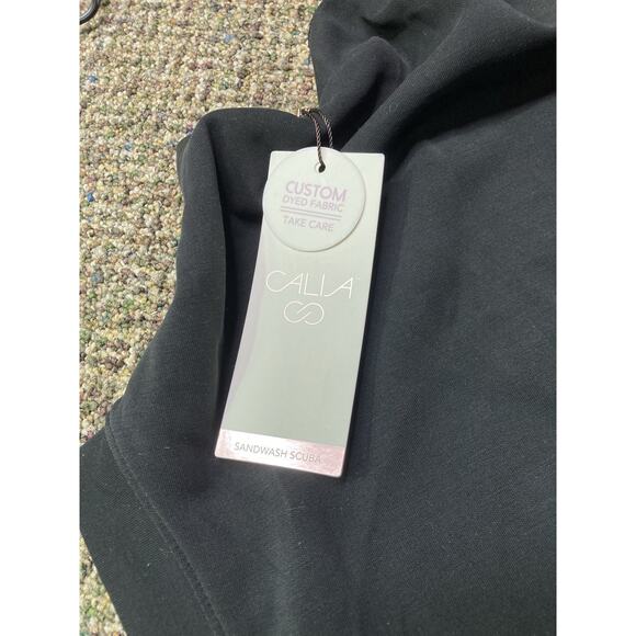 Calia Sandwash Sleeveless Black Womens Top Small NWT - Picture 2 of 9